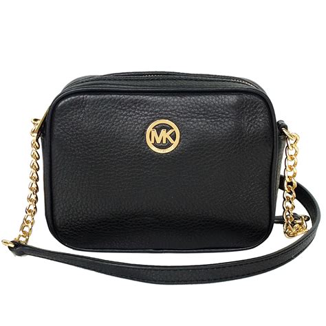 large michael kors black purse|michael kors small black crossbody.